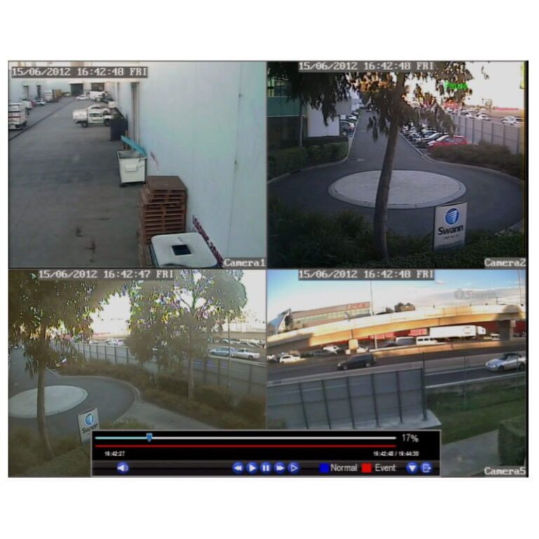 SWANN SWDVR-43200H PRO SERIES 4 CH 500GB HDD - VIEW ONLINE VIA