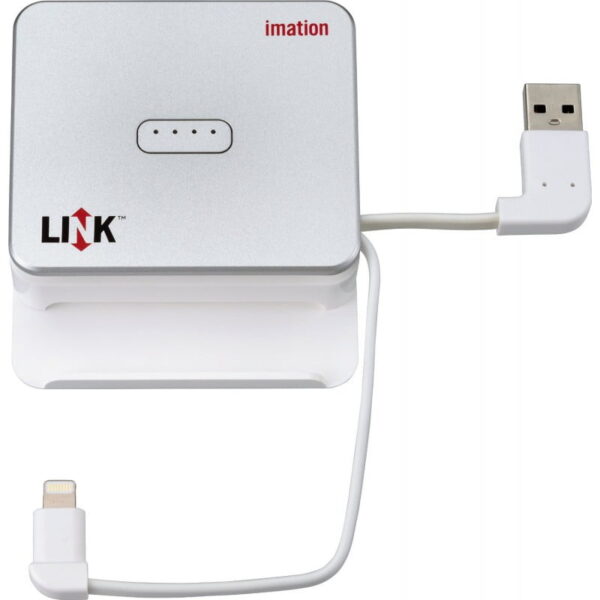 Imation Link Power Drive 3000mAh Power Bank + 32GB Memory For iPhone & iPad