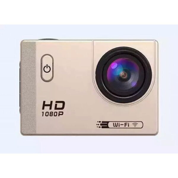 GoPlus 12MP Full HD 1080p Wi-Fi Waterproof 30m Action Cam 2" LCD + Remote View