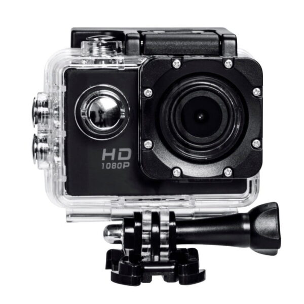 GoPlus 12MP Full HD 1080p Wi-Fi Waterproof 30m Action Cam 2" LCD + Remote View