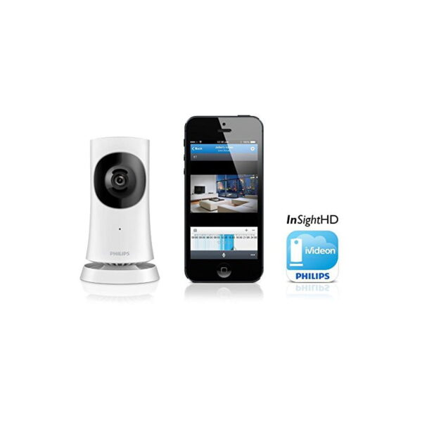 Philips M120 In.Sight Wide Angle HD Wi-Fi Home Security Monitor with iVideon ??