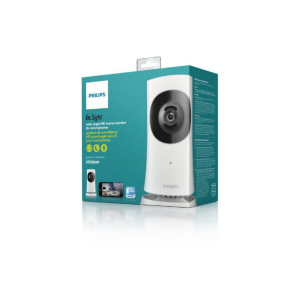 Philips M120 In.Sight Wide Angle HD Wi-Fi Home Security Monitor with iVideon ??