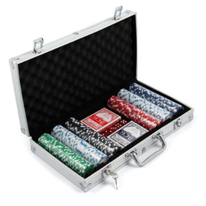 300 Piece Pro Poker Set 11.5g Chips in Aluminium Carry Case