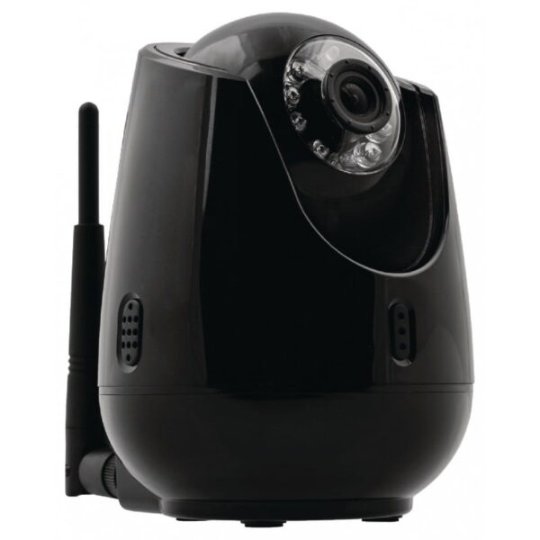 Konig Pan-Tilt WiFi IP Camera Remote Surveillance & Motion Detection - Black