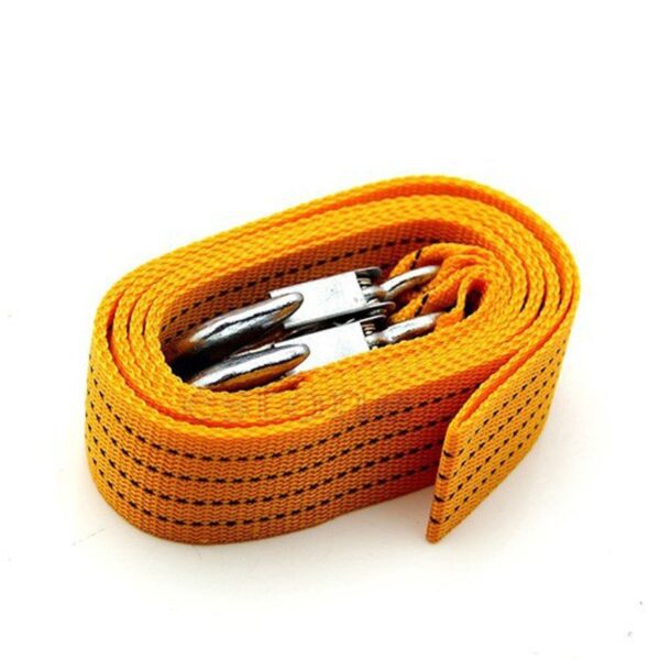 3M Heavy Duty 3 Ton Nylon Tow Rope With Forged Steel Safety Hooks