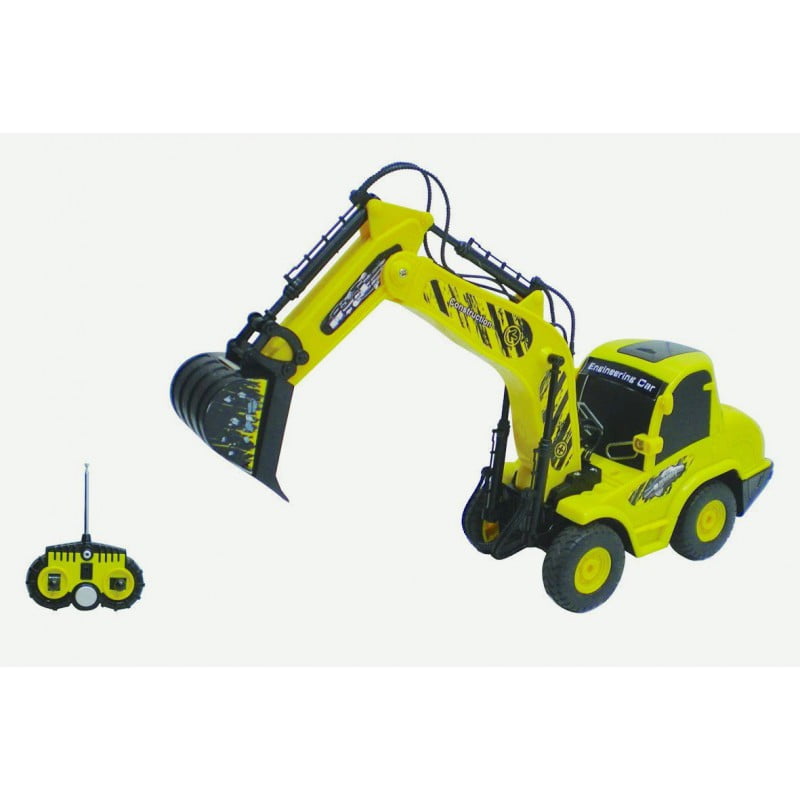 R/C 120 Scale Construction Vehicle JCB Control Arm Digger, 6