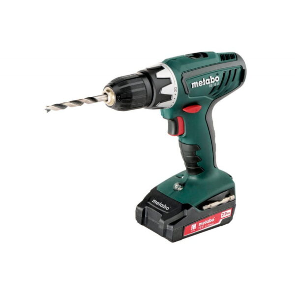 Metabo BS 18 LI (602116530) CORDLESS DRILL / SCREWDRIVER With 65 Piece Set