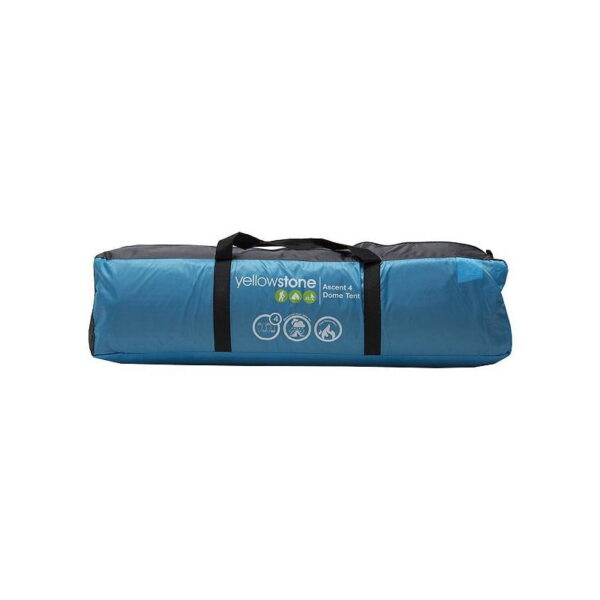 Yellowstone Ascent 4 Dome Tent - Blue