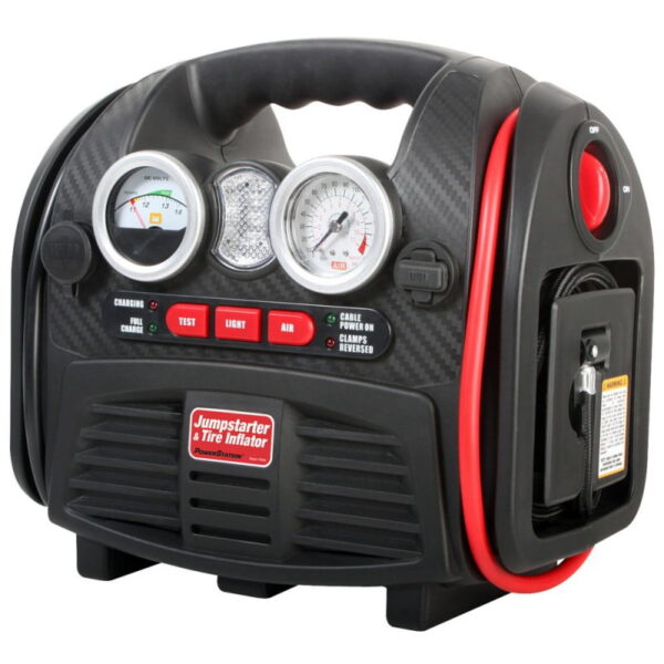 PowerStation PSX-3 18Ah Jumpstarter with Air Compressor and DC Outlet and USB Port