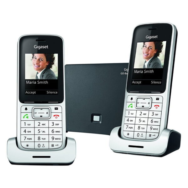 Siemens Gigaset SL450 A DUO GO Twin Pack, Colour Screen, Nuisance Call Block