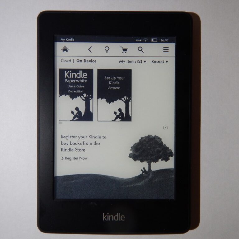 Kindle Paperwhite (DP75SDI) 7th Gen. EInk 300ppi Backlit Touchscreen