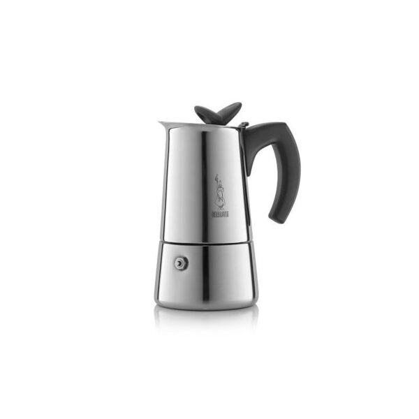 Bialetti Musa Induction Stainless Steel 6 Cup Espresso Maker