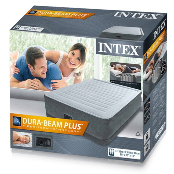 Intex Comfort Plush Elevated Air Bed Queen