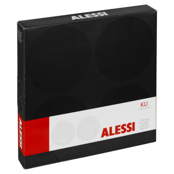 Alessi KU Designer 6 x Dinner Plates