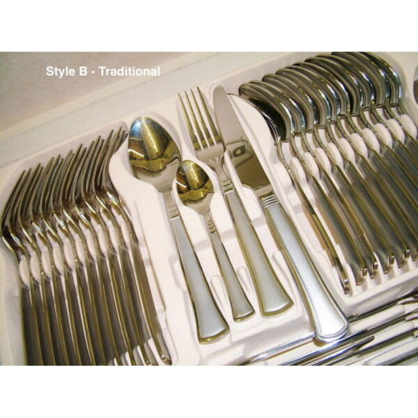 Waltmann Und Sohn - Crafted Stainless Steel Cutlery Set - 24 pcs Style B