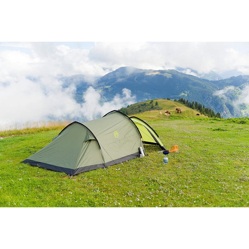 Coleman Caucasus 3 Person Lightweight (2.2Kg) Backpacking Tent RRP £190 ThatOne.UK