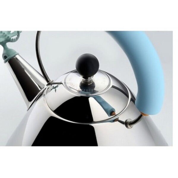 Alessi Tea Rex Electric Kettle in Black - by Michael Graves