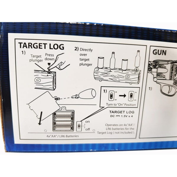 Wild West Gunslinger - Target Shooting Set