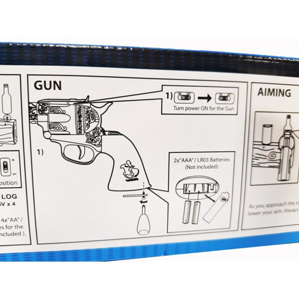 Wild West Gunslinger - Target Shooting Set