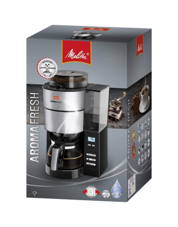 Melitta Aroma Fresh Filter Coffee Machine with Integrated Grinder