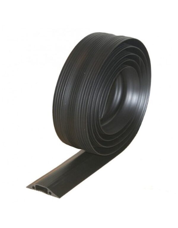 Commercial Grade Heavy Duty Anti Trip Safety Cable Cover For Floors, 3m Black