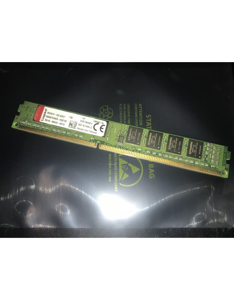 Kingston Technology KVR13N9S8/4 RAM 4 GB 1333 MHz DDR3 Non-ECC CL9 DIMM ...