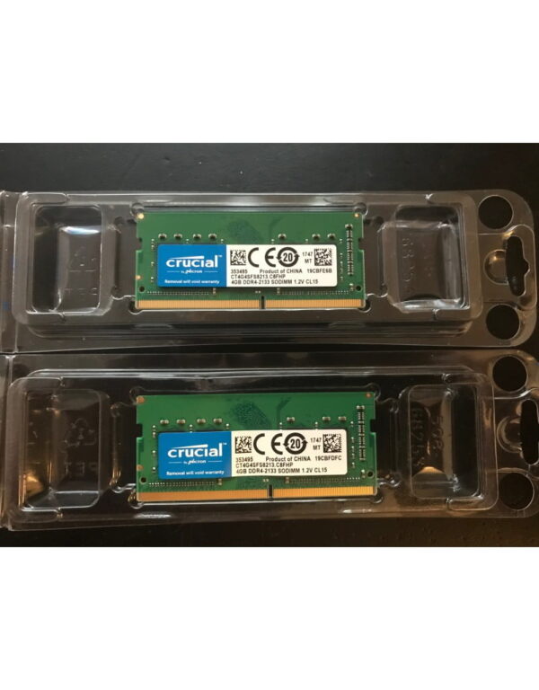 Crucial 8GB Kit (4GBx2) DDR4 2133 MT/s (PC4-17000) SODIMM 260-Pin Memory - CT2K4G4SFS8213