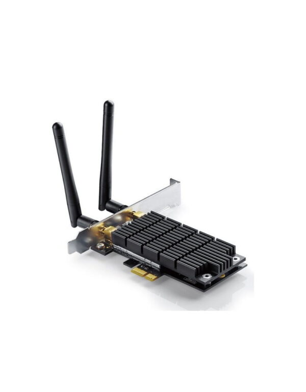 TP-LINK T6E AC1300 Archer Dual Band Wireless PCI Express Adapter with Two Antennas