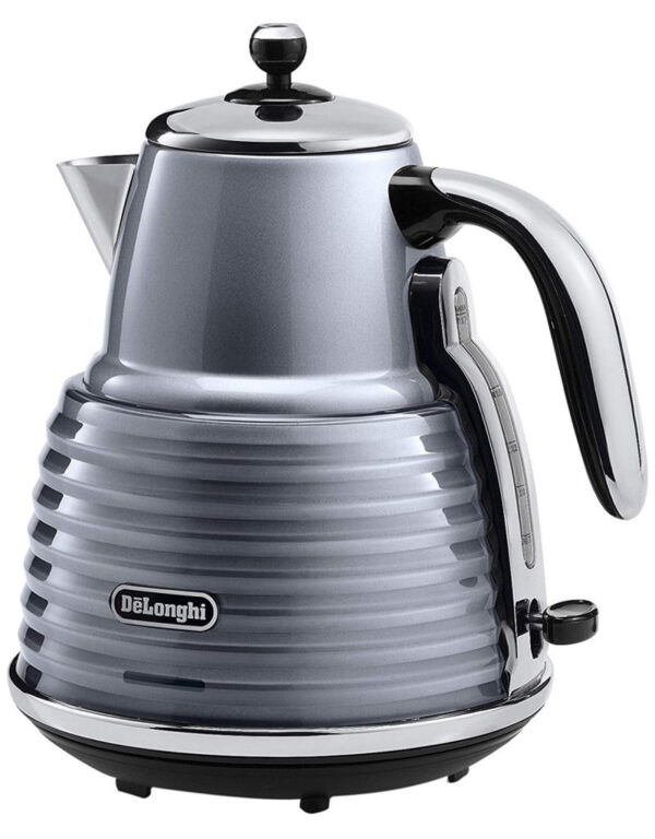 DeLonghi Scultura KBZ3001GY Electric Kettle - Grey