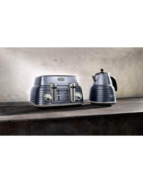 DeLonghi Scultura KBZ3001GY Electric Kettle - Grey