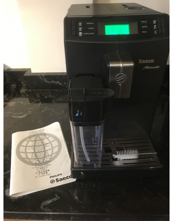 Saeco Minuto HD8763 Automatic Bean to Cup Coffee + Cappuccino Machine