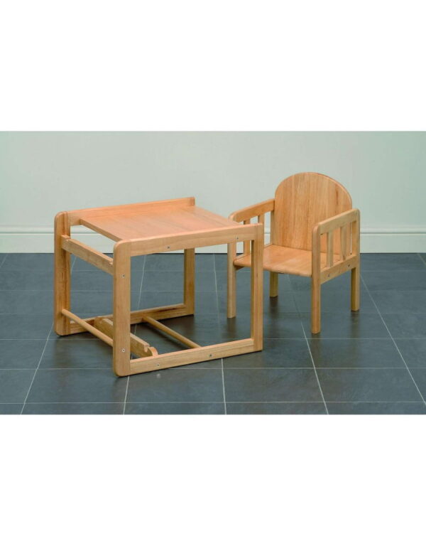 East Coast Wooden Combination High Chair & Table