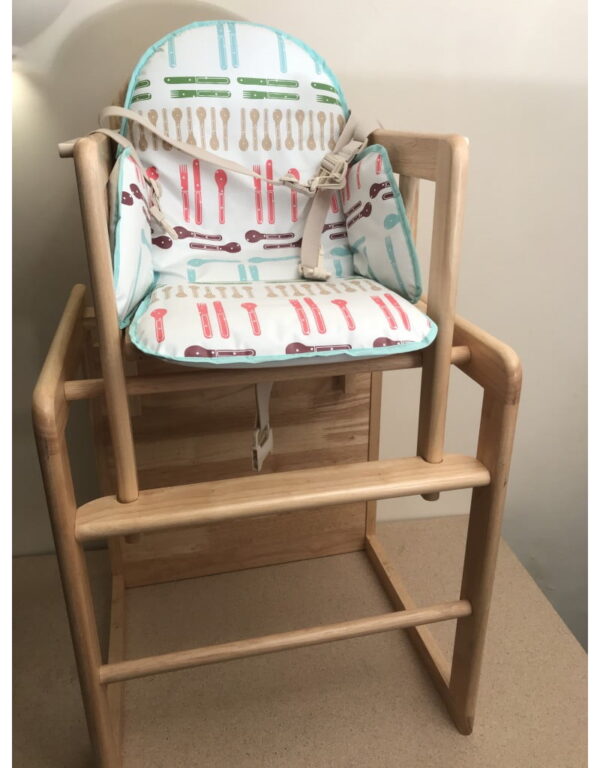 East Coast Wooden Combination High Chair & Table