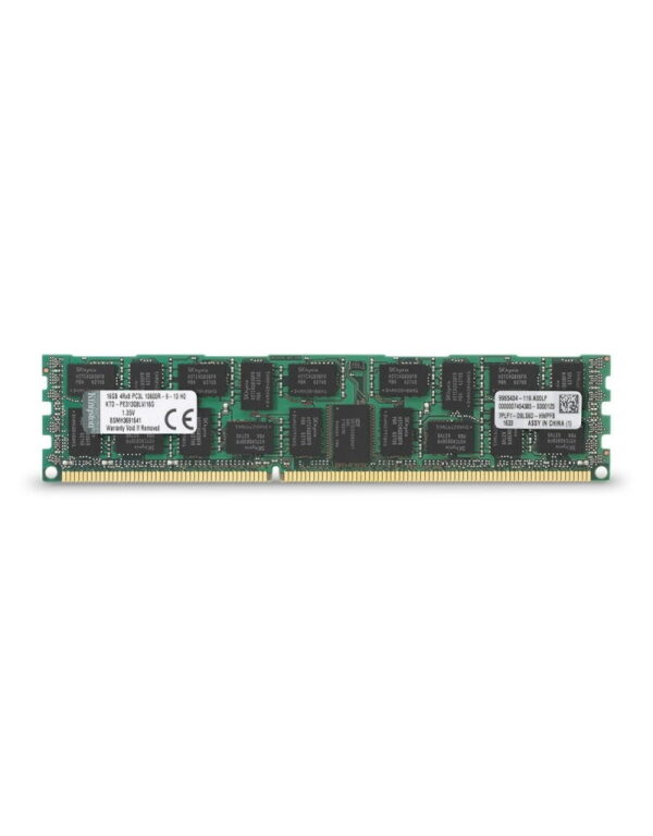 Kingston Dell KTD-PE313Q8LV/16G 16GB DDR3L 1333Mhz ECC Registered Memory RAM DIMM