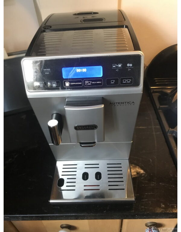 Delonghi Autentica Plus ETAM 29.620.SB Bean-to-Cup Coffee Maker, Silver/Black