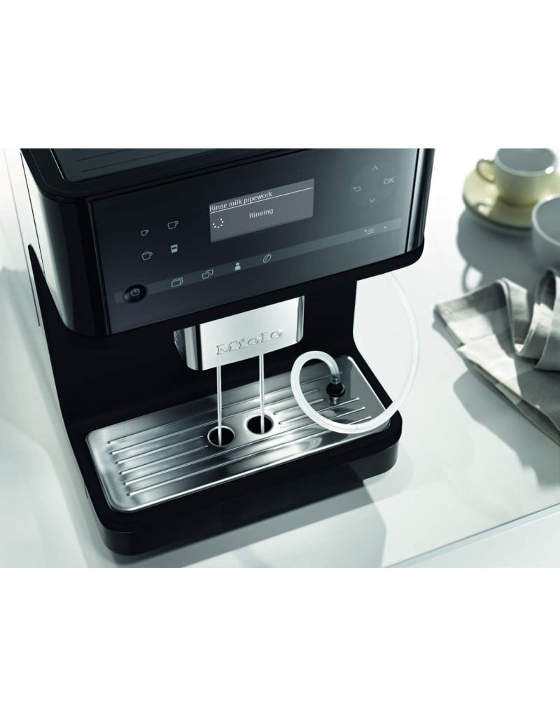 Miele CM6150 BeantoCup Coffee Machine, 1.5 W, Obsidian Black RRP £