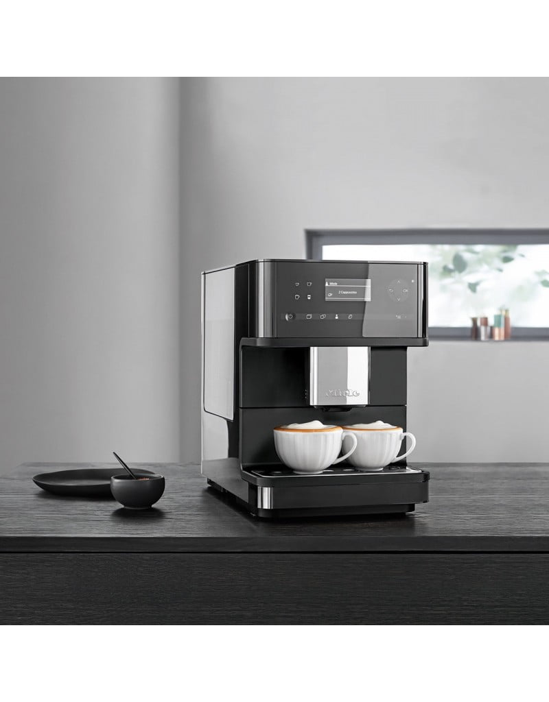 Miele CM6150 BeantoCup Coffee Machine, 1.5 W, Obsidian Black RRP £