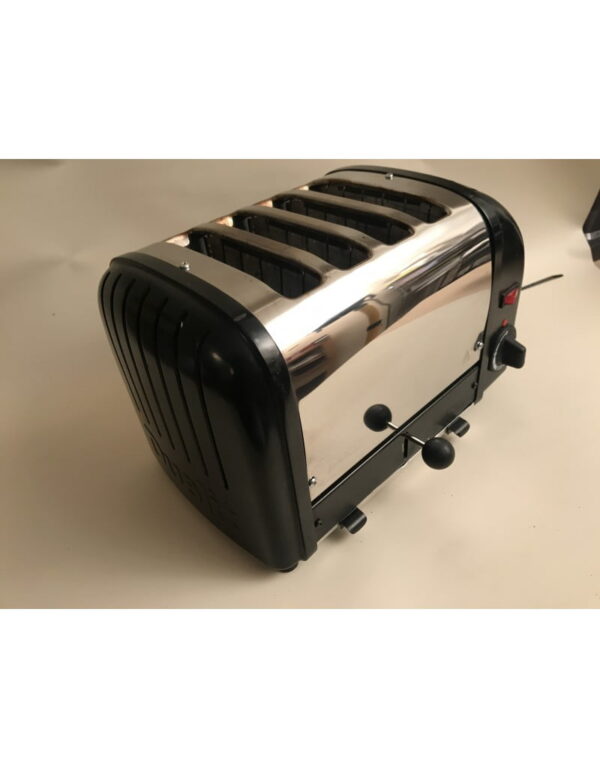 Dualit 4 Slot Vario Toaster 40344 - Black/Chrome