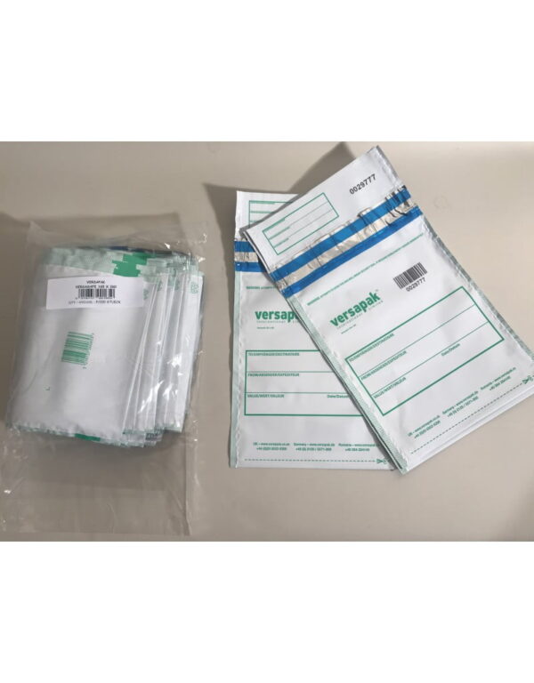 VersaPak VersaSafe Secure Seal Mail Pouches 165x260mm 6.5x10.25in