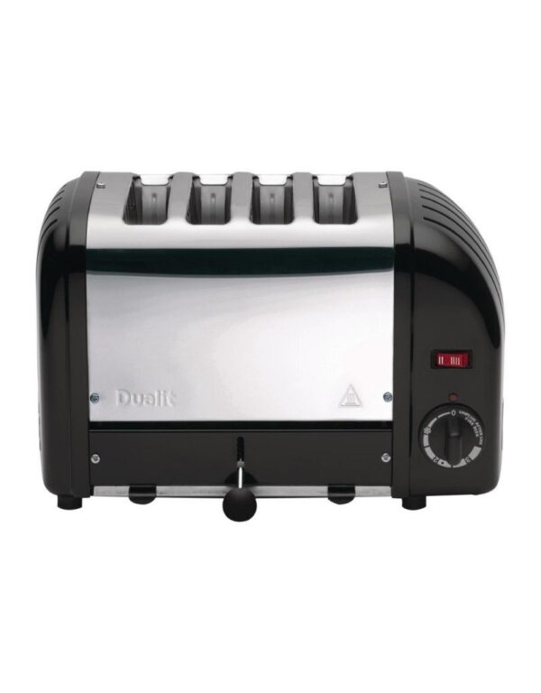 Dualit 4 Slot Vario Toaster 40344 - Black/Chrome