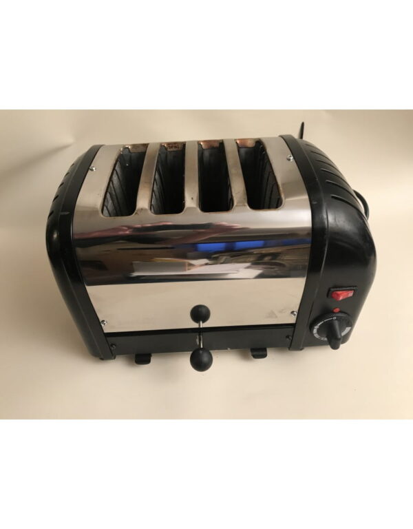 Dualit 4 Slot Vario Toaster 40344 - Black/Chrome