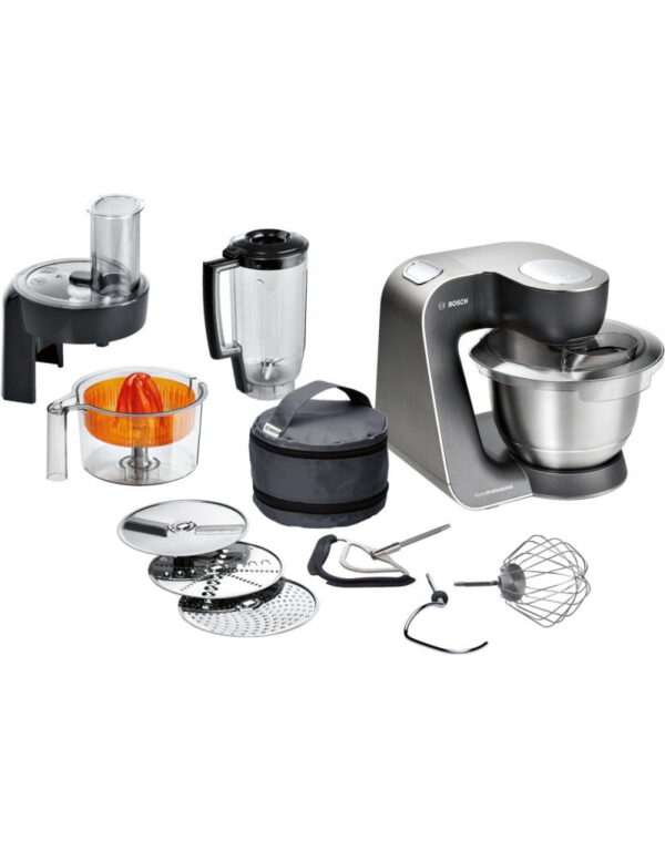 Bosch MUM57830GB Food Mixer, 900 W, 3.9 L - Brushed Stainless Steel