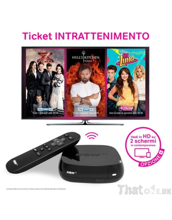 NOW TV Smart Box Set Top Box - No Subscription - No Pass - Freeview, Netflix + More