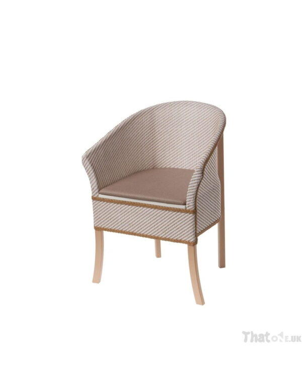 Basketweave Commode Chair