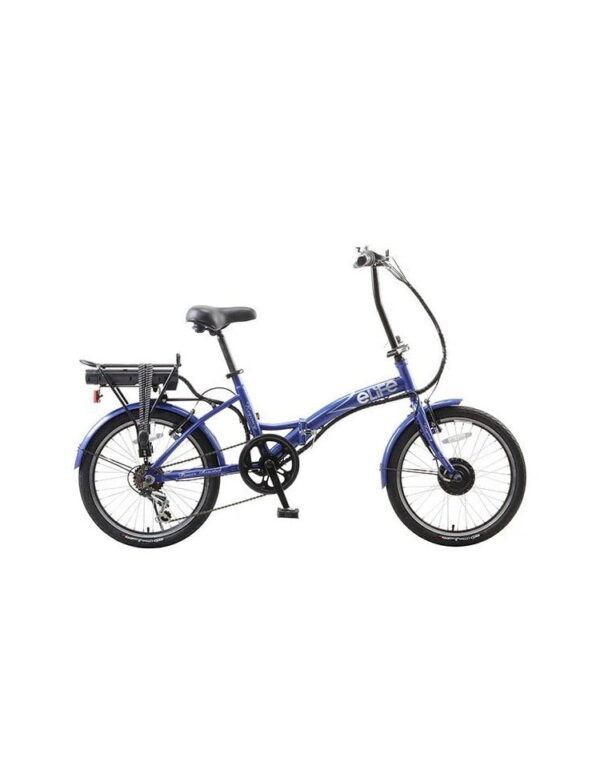 eLife Regency Electric Bike - Blue, 6 Speed PedElec Assist
