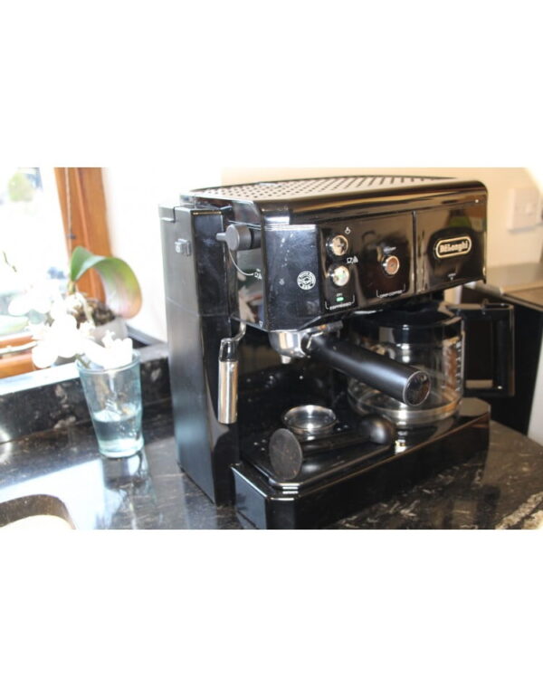 Delonghi BCO 411.B Combi Espresso & Filter Coffee Maker - Black