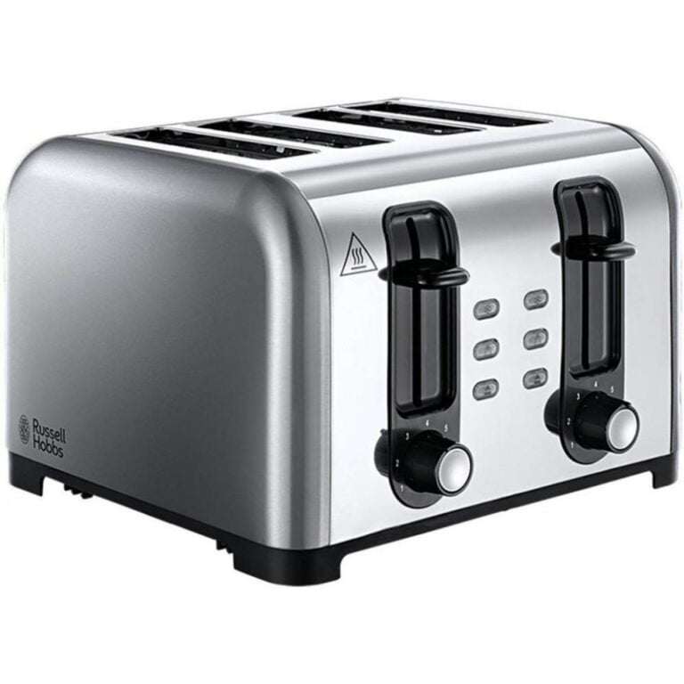 Russell Hobbs Worcester 4 Slice Toaster Stainless Steel ThatOne.UK
