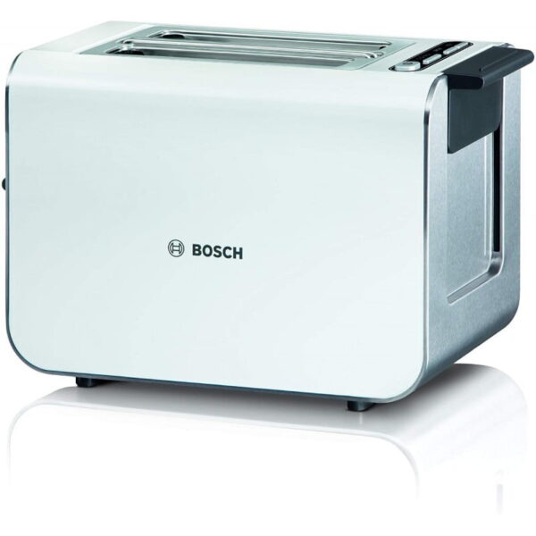 Bosch TAT8611GB Styline Collection Toaster, Two Slice - White [Energy Class A]