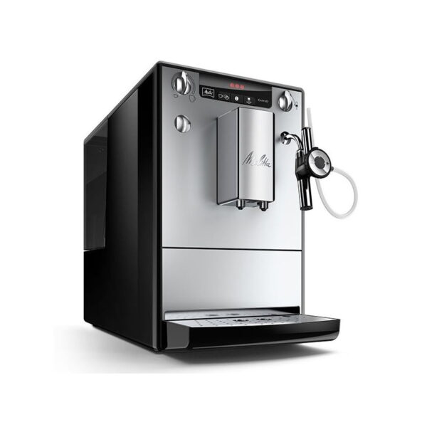 Melitta SOLO & Perfect Milk E957-103, Bean to Cup Automatic Espresso/Cappuccino, Black/Silver