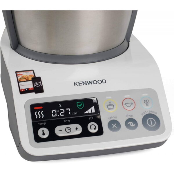 Kenwood kCook Cooking Food Processor White & Grey CCC200WH